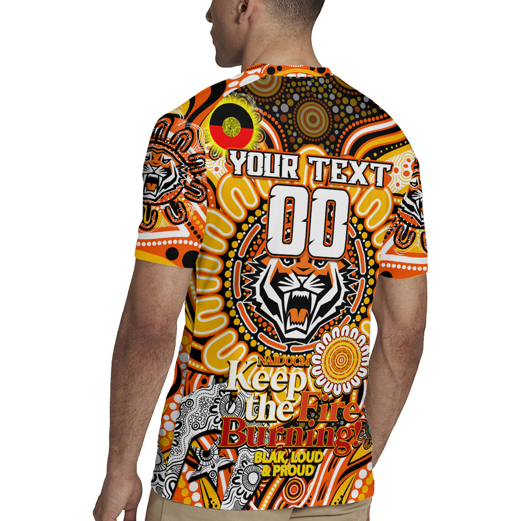Custom NAIDOC Week 2024 Tigers Rugby Jersey Mascot Rugby