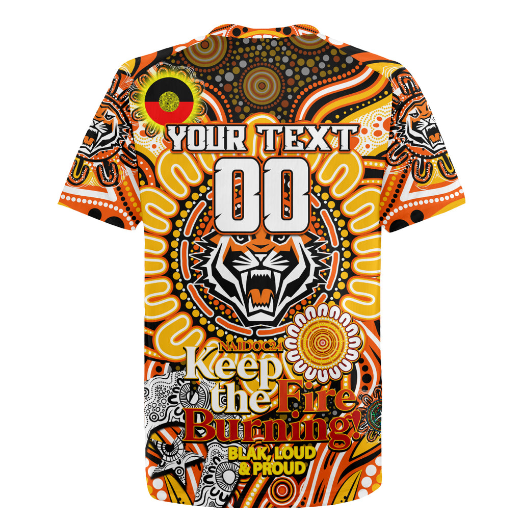 Custom NAIDOC Week 2024 Tigers Rugby Jersey Mascot Rugby