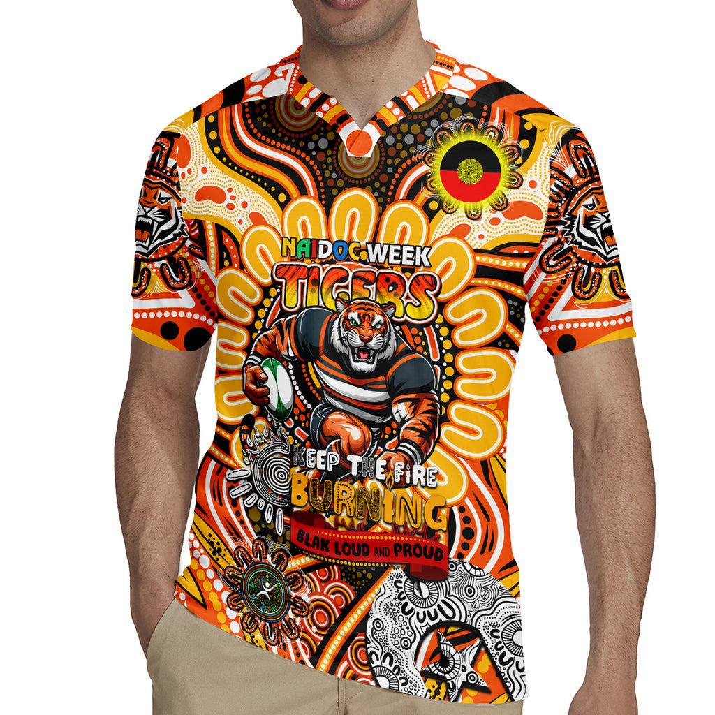 Custom NAIDOC Week 2024 Tigers Rugby Jersey Mascot Rugby