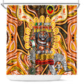 NAIDOC Week 2024 Tigers Shower Curtain Mascot Rugby