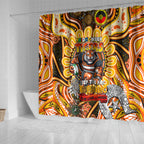 NAIDOC Week 2024 Tigers Shower Curtain Mascot Rugby