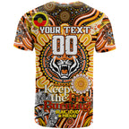 Custom NAIDOC Week 2024 Tigers T Shirt Mascot Rugby