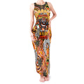 Custom NAIDOC Week 2024 Tigers Tank Maxi Dress Mascot Rugby