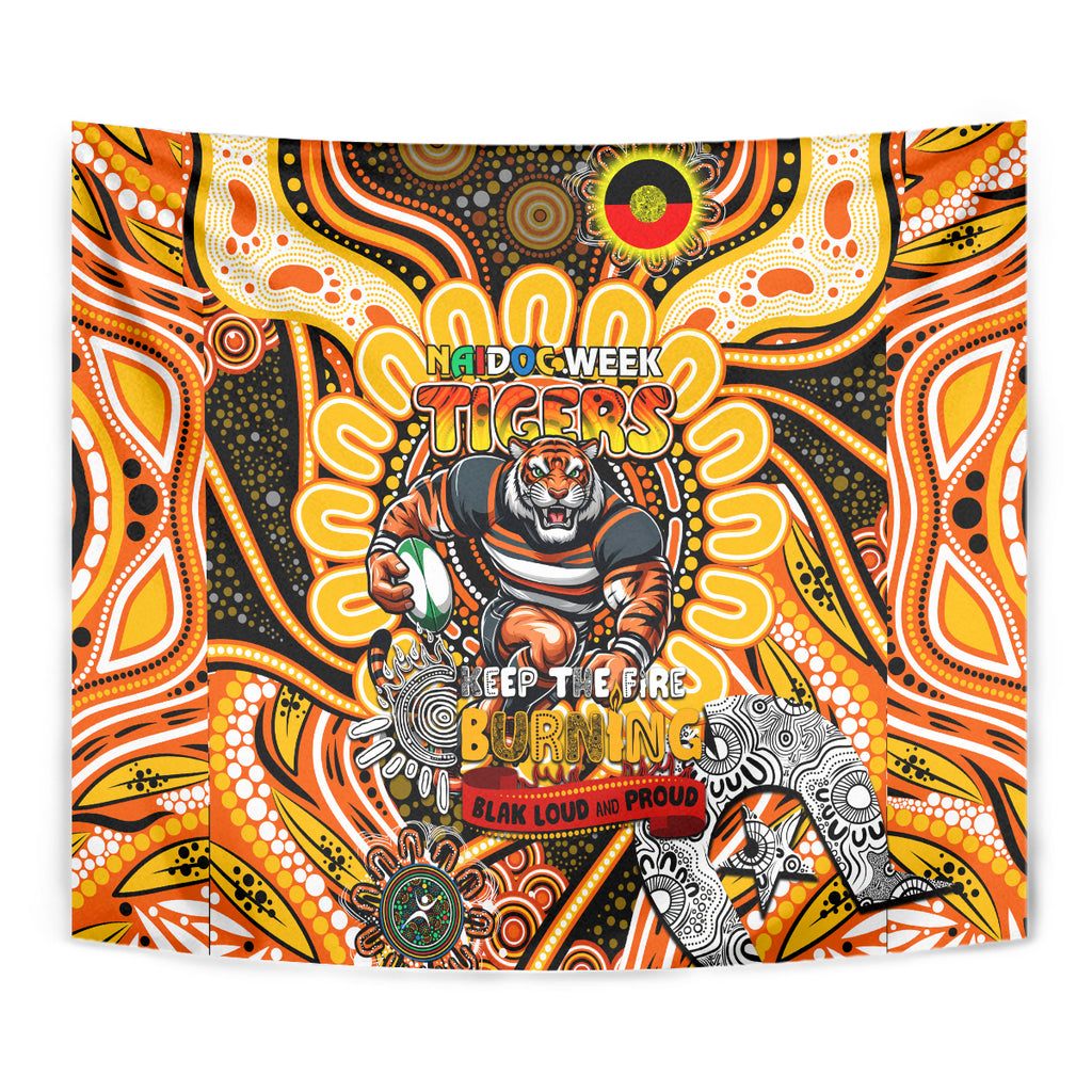 NAIDOC Week 2024 Tigers Tapestry Mascot Rugby