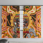 NAIDOC Week 2024 Tigers Window Curtain Mascot Rugby