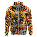 Custom NAIDOC Week 2024 Tigers Zip Hoodie Mascot Rugby