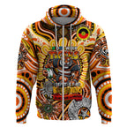 Custom NAIDOC Week 2024 Tigers Zip Hoodie Mascot Rugby