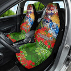 Personalised Australia Rugby Raiders ANZAC Car Seat Cover Canberra Scratch Style