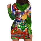 Personalised Australia Rugby Raiders ANZAC Hoodie Dress Canberra Scratch Style