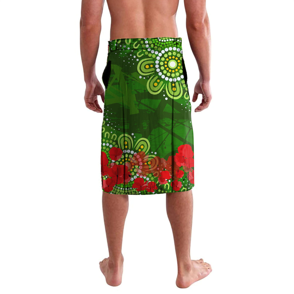 Personalised Australia Rugby Raiders ANZAC Lavalava Canberra Scratch Style