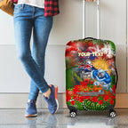 Personalised Australia Rugby Raiders ANZAC Luggage Cover Canberra Scratch Style