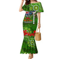 Personalised Australia Rugby Raiders ANZAC Mermaid Dress Canberra Scratch Style
