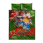Personalised Australia Rugby Raiders ANZAC Quilt Bed Set Canberra Scratch Style