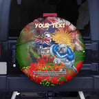 Personalised Australia Rugby Raiders ANZAC Spare Tire Cover Canberra Scratch Style