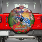 Personalised Australia Rugby Raiders ANZAC Spare Tire Cover Canberra Scratch Style