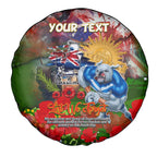 Personalised Australia Rugby Raiders ANZAC Spare Tire Cover Canberra Scratch Style