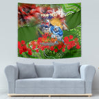 Personalised Australia Rugby Raiders ANZAC Tapestry Canberra Scratch Style