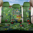 Personalised NAIDOC Week 2024 Raiders Back Car Seat Cover Australia Fire Burning
