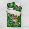 Personalised NAIDOC Week 2024 Raiders Bedding Set Australia Fire Burning