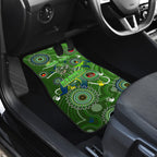 Personalised NAIDOC Week 2024 Raiders Car Mats Australia Fire Burning