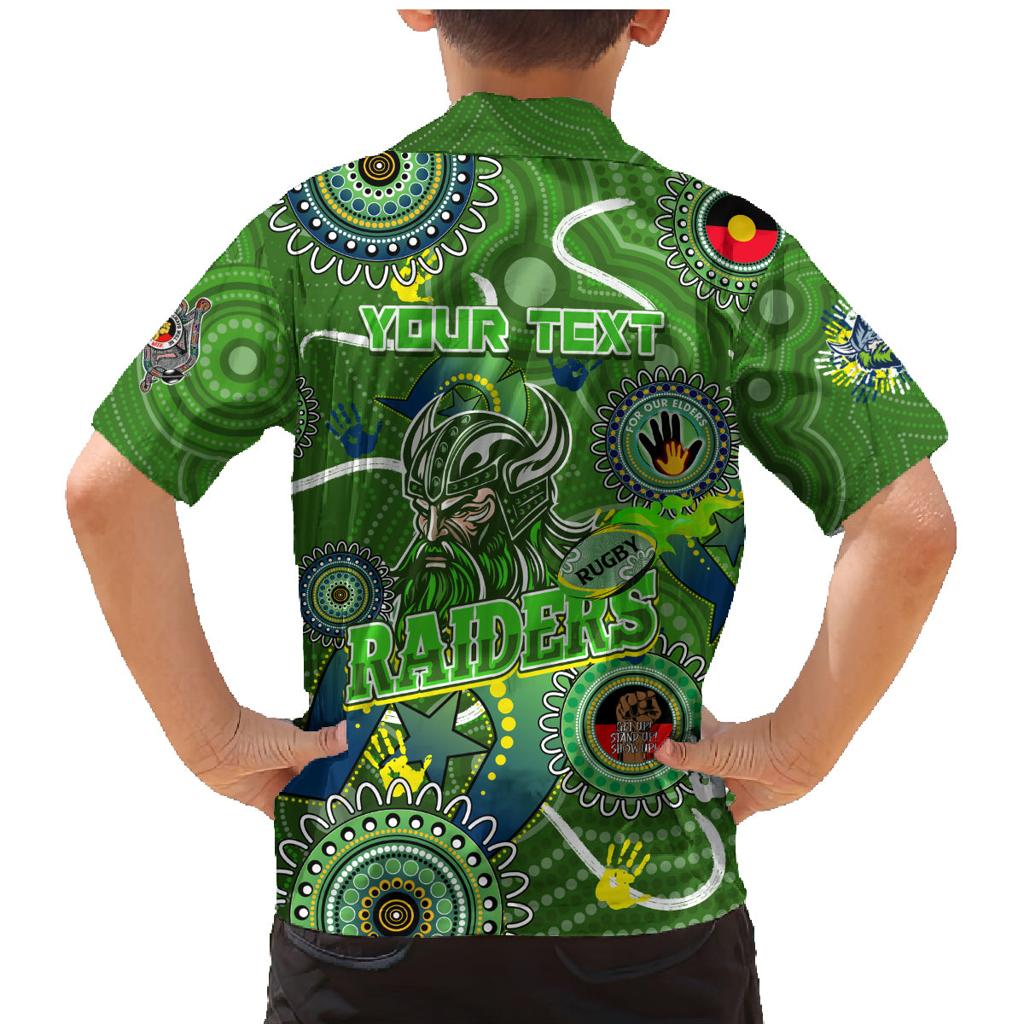 Personalised NAIDOC Week 2024 Raiders Family Matching Mermaid Dress and Hawaiian Shirt Australia Fire Burning