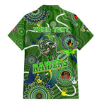 Personalised NAIDOC Week 2024 Raiders Family Matching Mermaid Dress and Hawaiian Shirt Australia Fire Burning