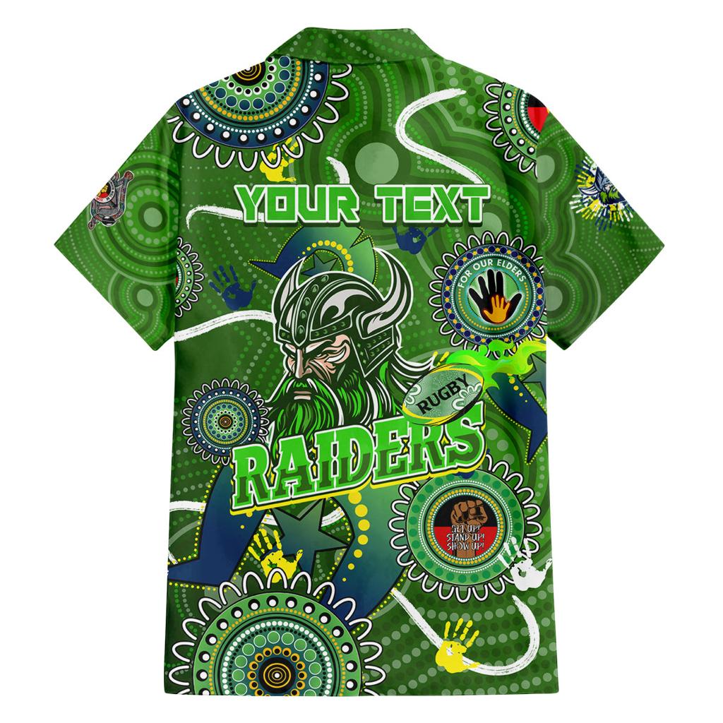 Personalised NAIDOC Week 2024 Raiders Family Matching Puletasi and Hawaiian Shirt Australia Fire Burning
