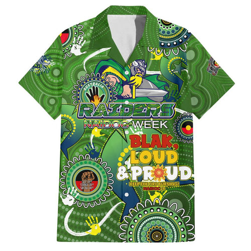 Personalised NAIDOC Week 2024 Raiders Family Matching Tank Maxi Dress and Hawaiian Shirt Australia Fire Burning