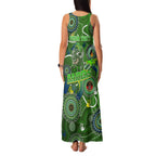 Personalised NAIDOC Week 2024 Raiders Family Matching Tank Maxi Dress and Hawaiian Shirt Australia Fire Burning
