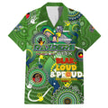 Personalised NAIDOC Week 2024 Raiders Hawaiian Shirt Australia Fire Burning