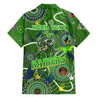 Personalised NAIDOC Week 2024 Raiders Hawaiian Shirt Australia Fire Burning