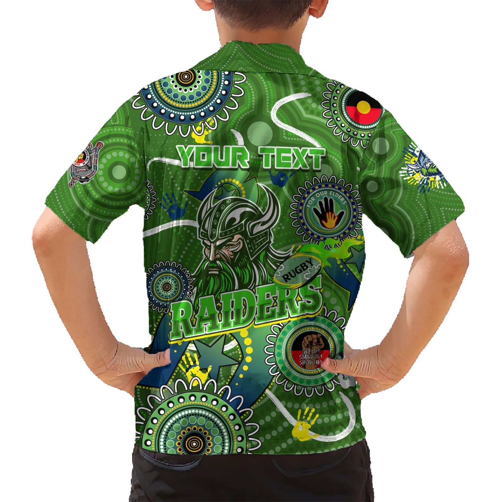 Personalised NAIDOC Week 2024 Raiders Hawaiian Shirt Australia Fire Burning