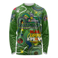 Personalised NAIDOC Week 2024 Raiders Long Sleeve Shirt Australia Fire Burning