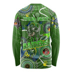 Personalised NAIDOC Week 2024 Raiders Long Sleeve Shirt Australia Fire Burning