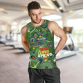 Personalised NAIDOC Week 2024 Raiders Men Tank Top Australia Fire Burning