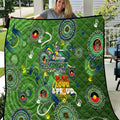 Personalised NAIDOC Week 2024 Raiders Quilt Australia Fire Burning