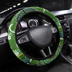 Personalised NAIDOC Week 2024 Raiders Steering Wheel Cover Australia Fire Burning