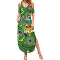 Personalised NAIDOC Week 2024 Raiders Summer Maxi Dress Australia Fire Burning