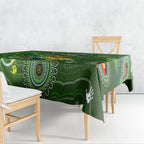 Personalised NAIDOC Week 2024 Raiders Tablecloth Australia Fire Burning