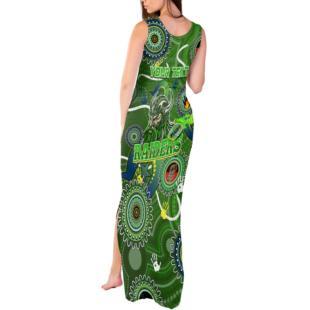 Personalised NAIDOC Week 2024 Raiders Tank Maxi Dress Australia Fire Burning