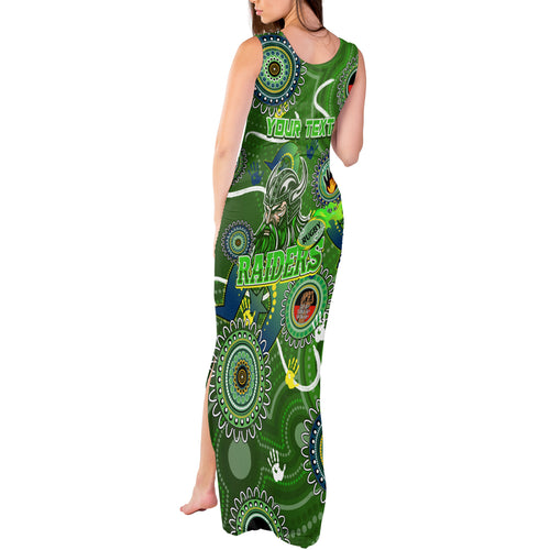 Personalised NAIDOC Week 2024 Raiders Tank Maxi Dress Australia Fire Burning