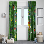 Personalised NAIDOC Week 2024 Raiders Window Curtain Australia Fire Burning
