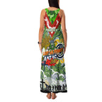 Personalised Raiders ANZAC Day Family Matching Tank Maxi Dress and Hawaiian Shirt Aboriginal Rising Sun