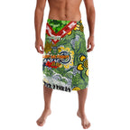 Personalised Raiders ANZAC Day Lavalava Aboriginal Rising Sun