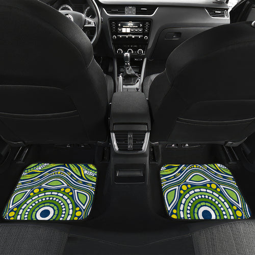 Custom NAIDOC Week 2024 Raiders Car Mats Mascot Rugby DT02
