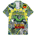 Custom NAIDOC Week 2024 Raiders Family Matching Long Sleeve Bodycon Dress and Hawaiian Shirt Mascot Rugby DT02