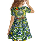 Custom NAIDOC Week 2024 Raiders Family Matching Mermaid Dress and Hawaiian Shirt Mascot Rugby DT02