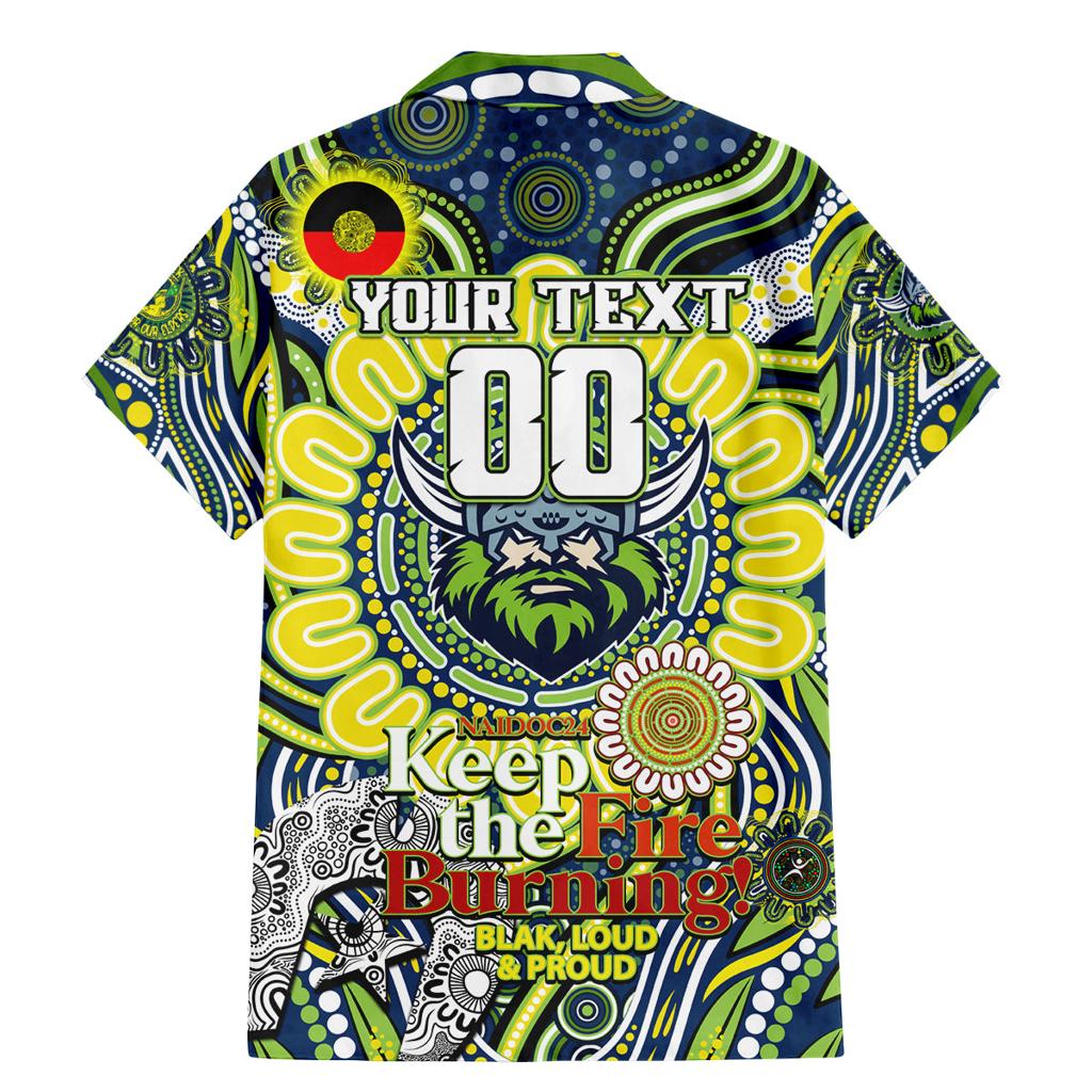 Custom NAIDOC Week 2024 Raiders Family Matching Mermaid Dress and Hawaiian Shirt Mascot Rugby DT02