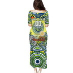 Custom NAIDOC Week 2024 Raiders Family Matching Puletasi and Hawaiian Shirt Mascot Rugby DT02