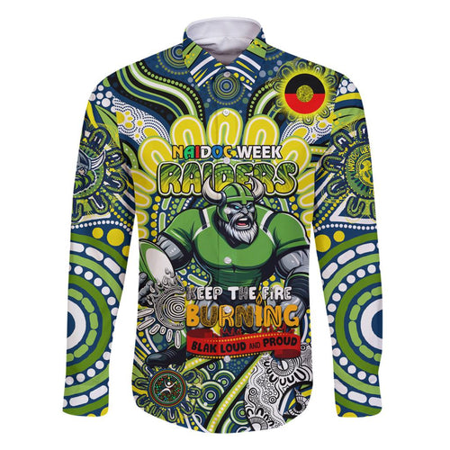 Custom NAIDOC Week 2024 Raiders Family Matching Summer Maxi Dress and Hawaiian Shirt Mascot Rugby DT02